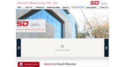 Desktop Screenshot of dmplindia.com